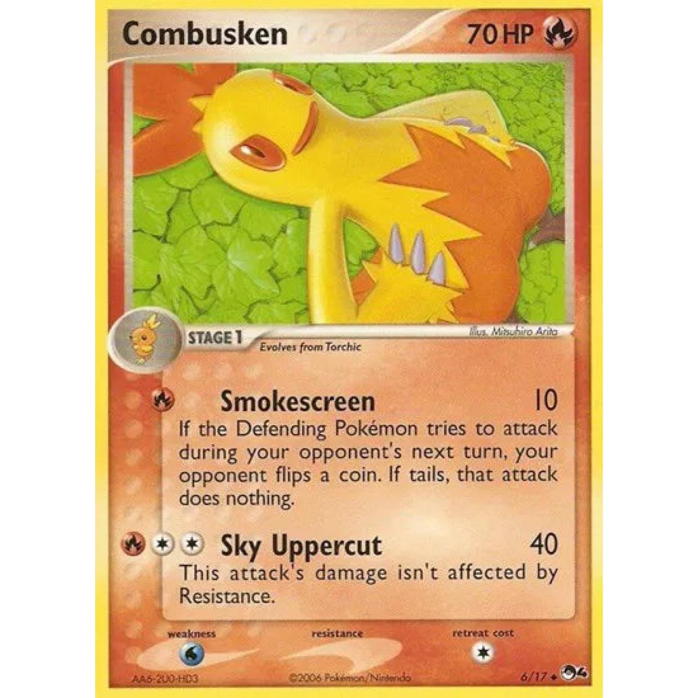 Combusken 6/17 - POP Series 4 - Holofoil