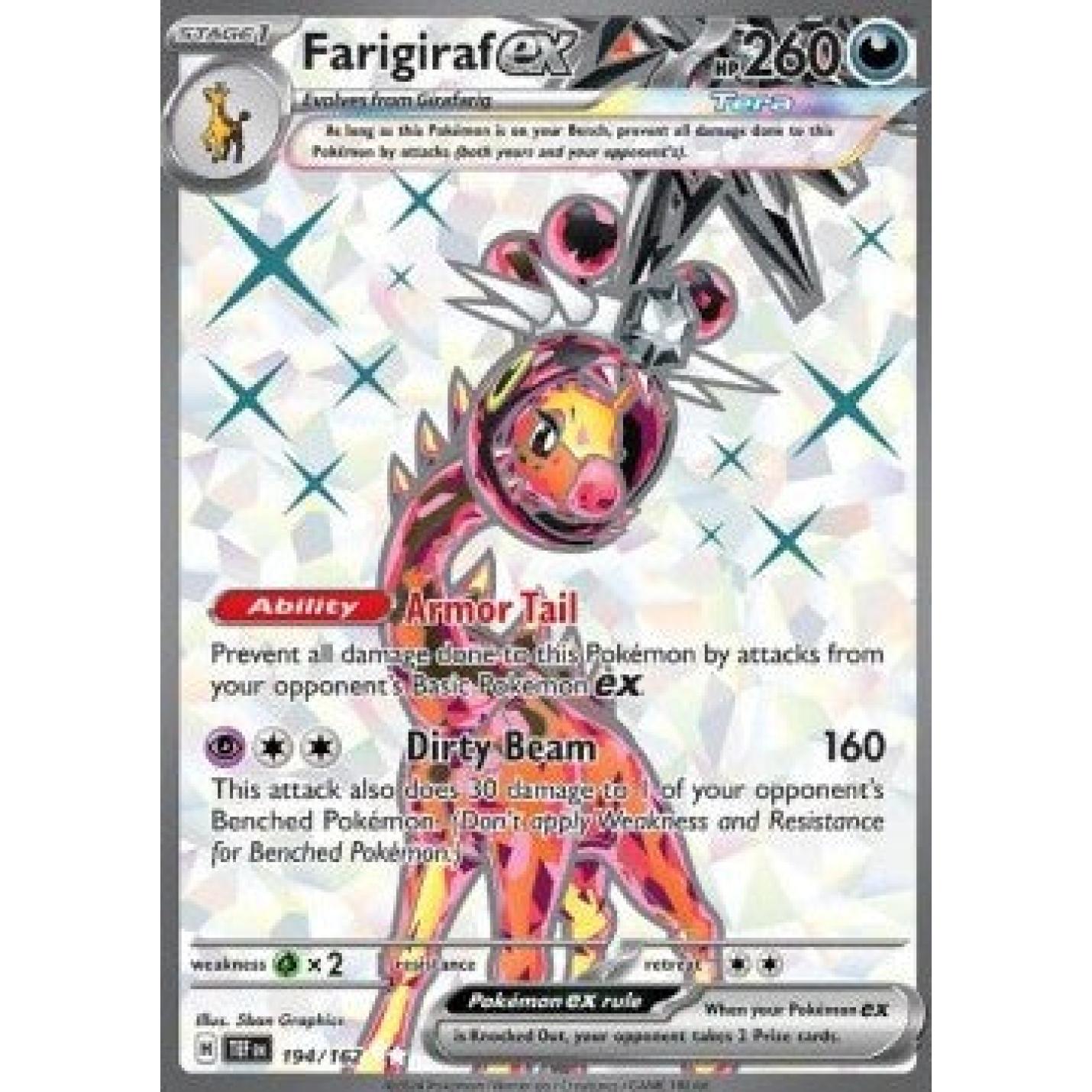 Farigiraf ex 194/162 - Temporal Forces - Holofoil