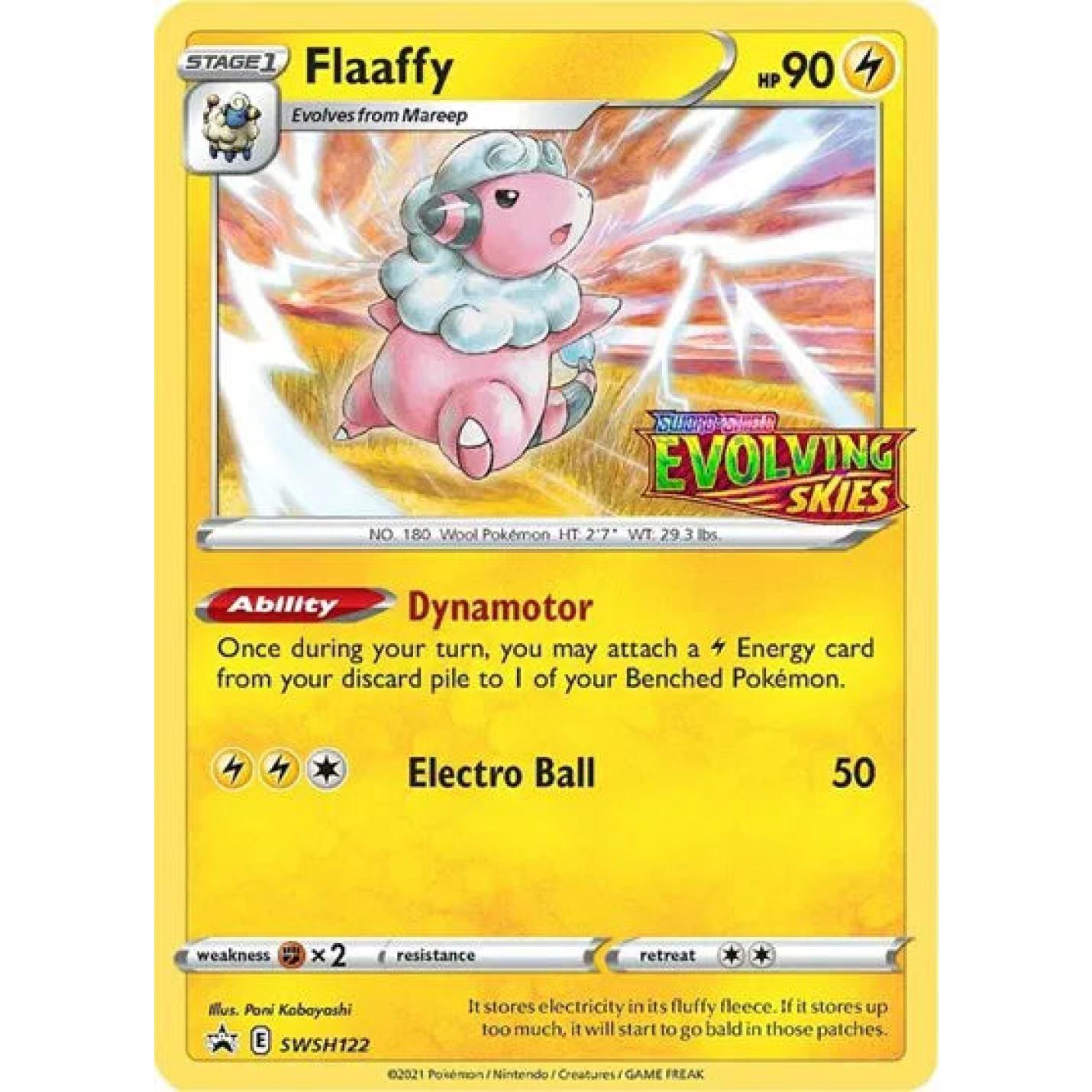 Flaaffy (Prerelease) SWSH122 - Sword & Shield Promo - Holofoil
