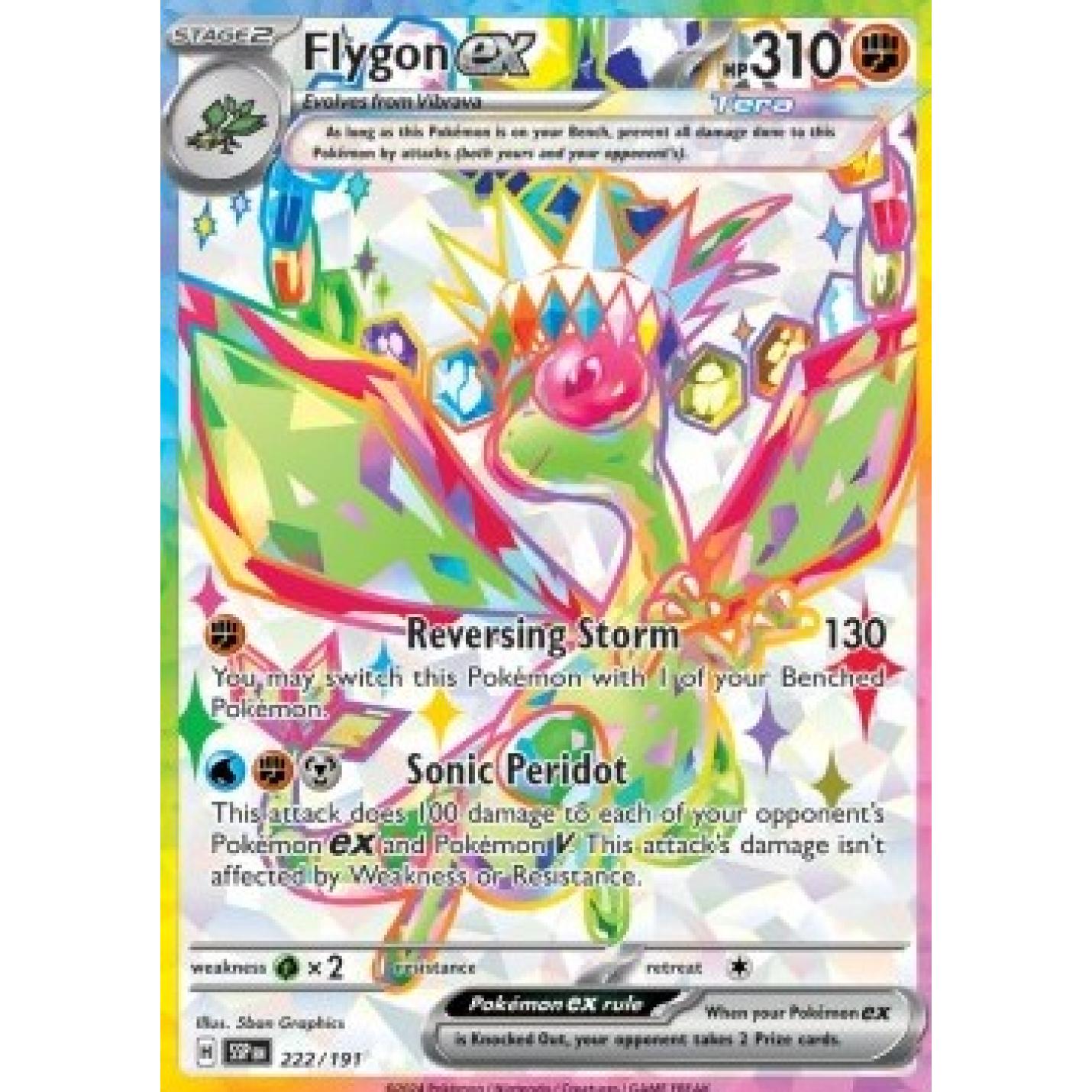 Flygon ex 222/191 - Surging Sparks - Holofoil