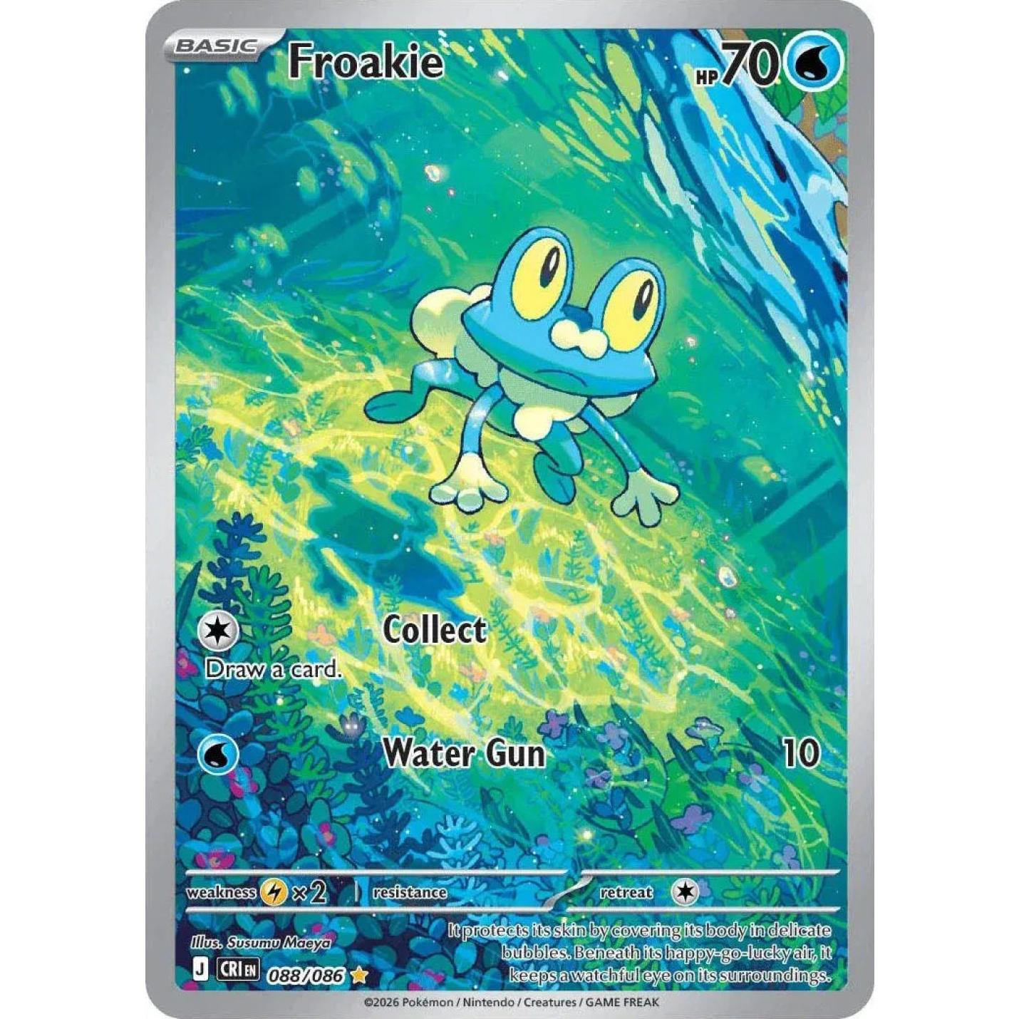 Froakie 088/086 - Chaos Rising - Holofoil