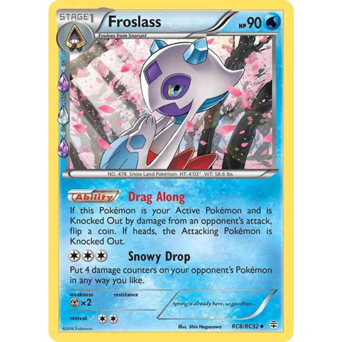 Froslass RC8/RC32 - Generations: Radiant Collection - Holofoil
