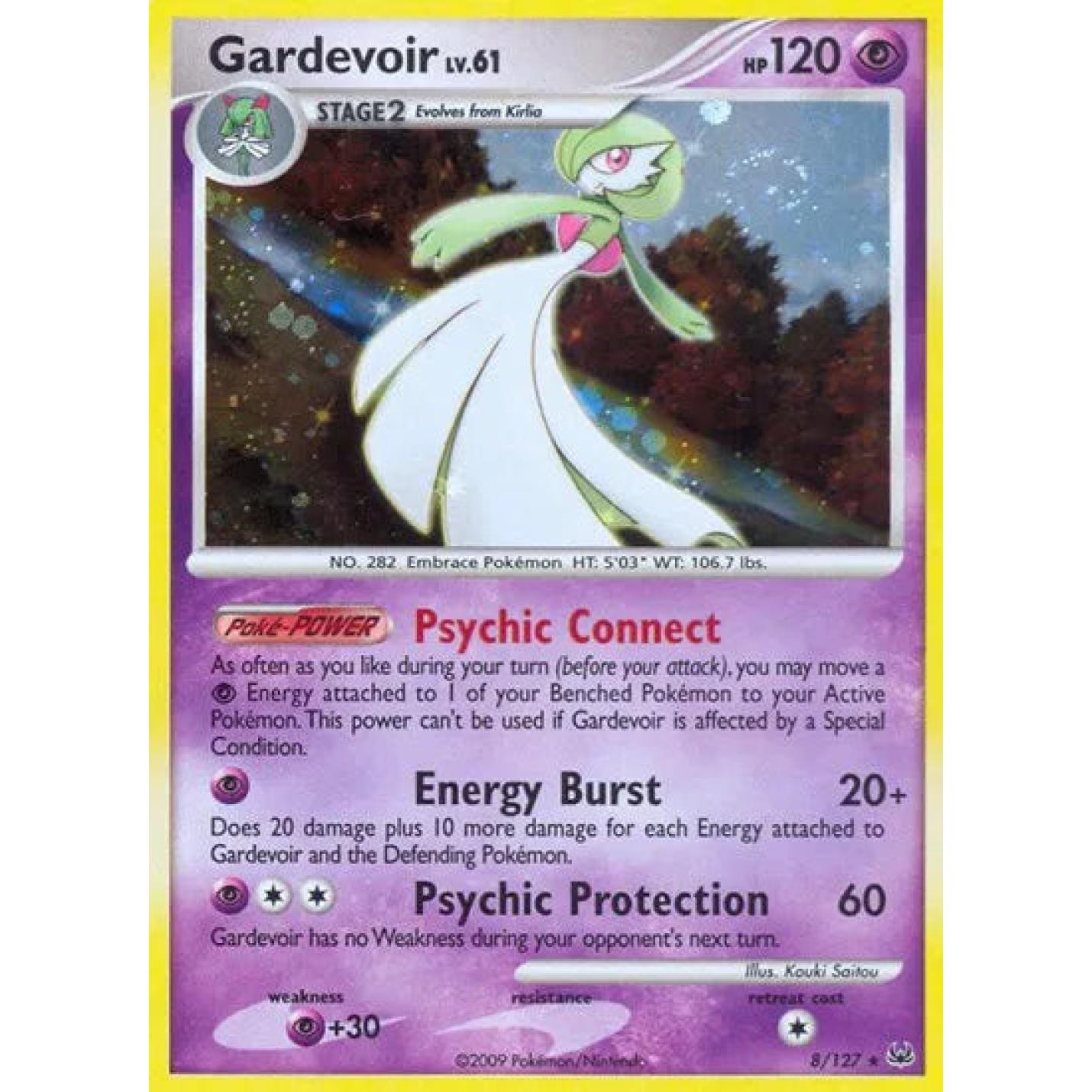 Gardevoir Lv.61 8/127 - Platinum - Reverse Holofoil