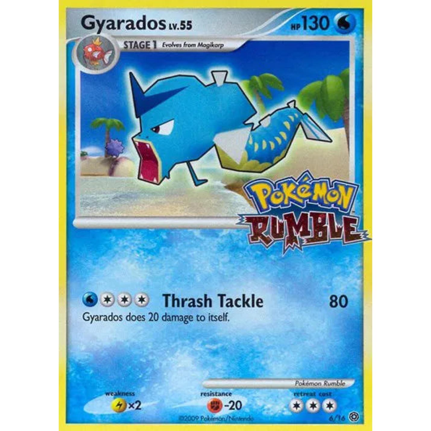 Gyarados Lv.55 6/16 - Rumble - Holofoil