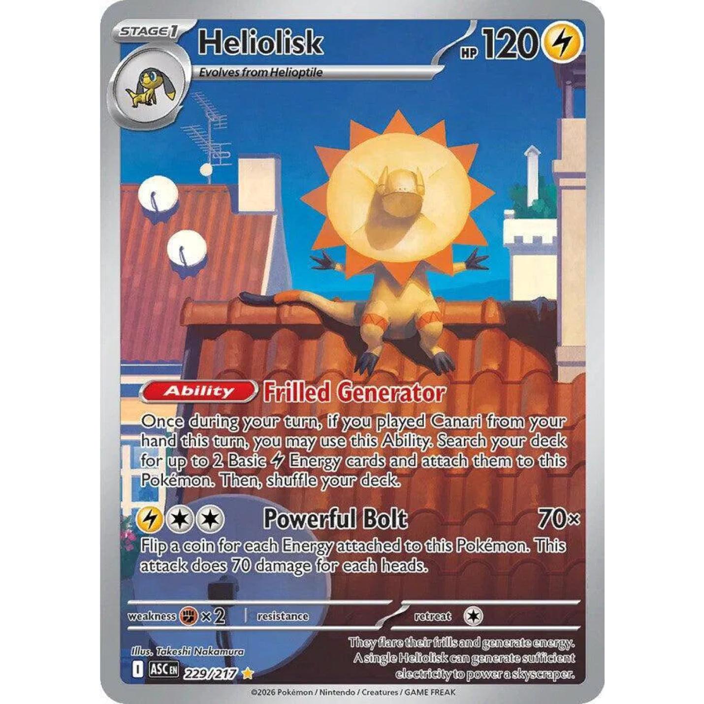 Heliolisk 229/217 - Ascended Heroes - Holofoil
