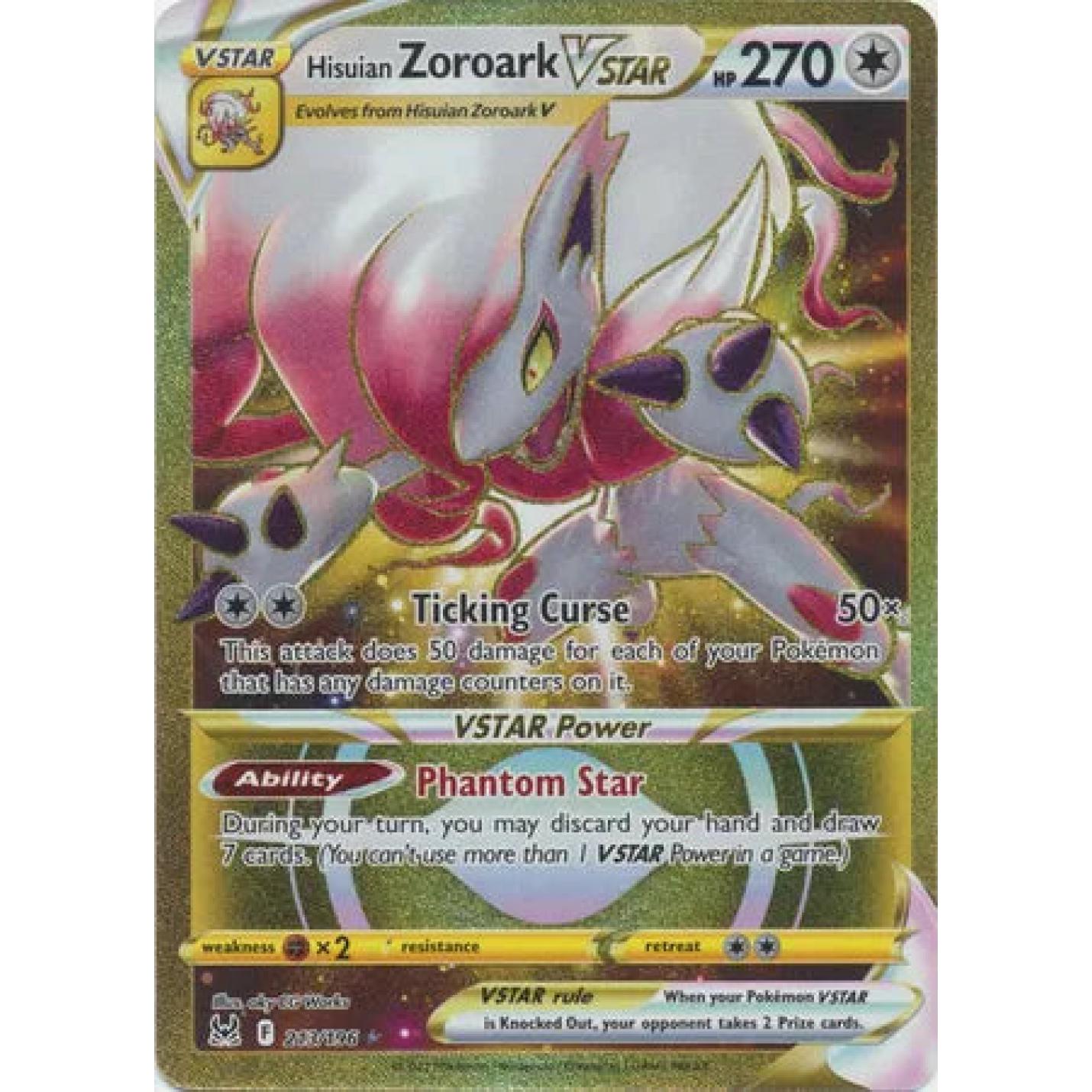 Hisuian Zoroark VSTAR 213/196 - Lost Origin - Holofoil