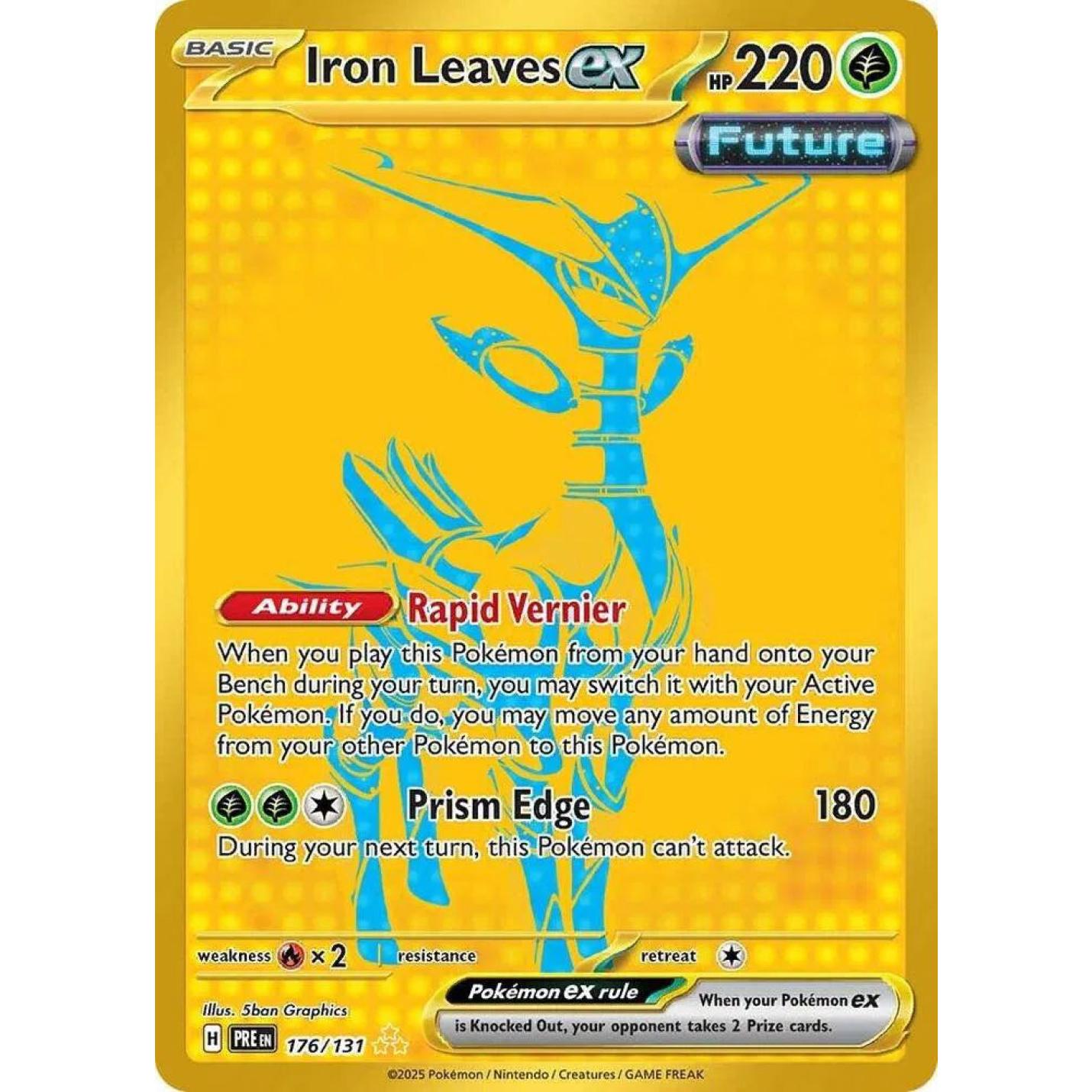 Iron Leaves ex 176/131 - Prismatic Evolutions - Holofoil