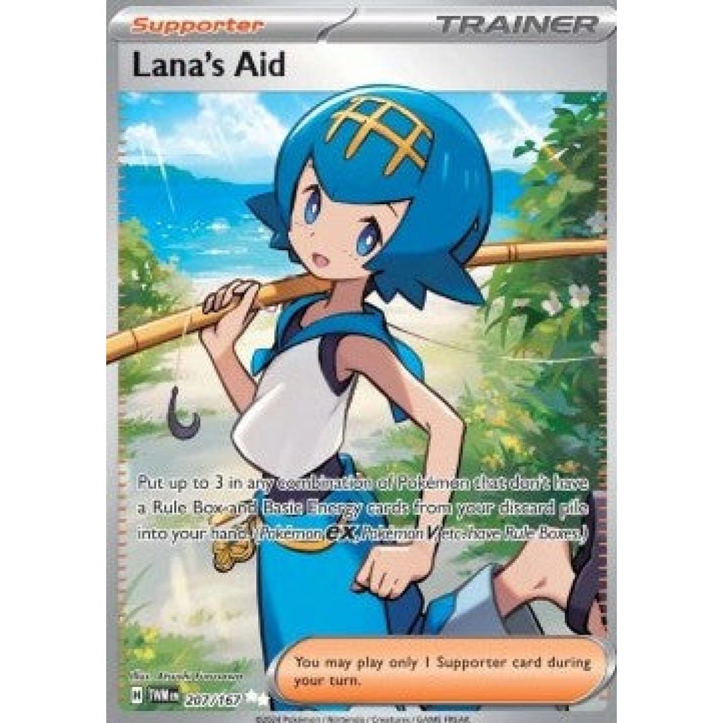 Lana's Aid 207/167 - Twilight Masaquerade - Holofoil