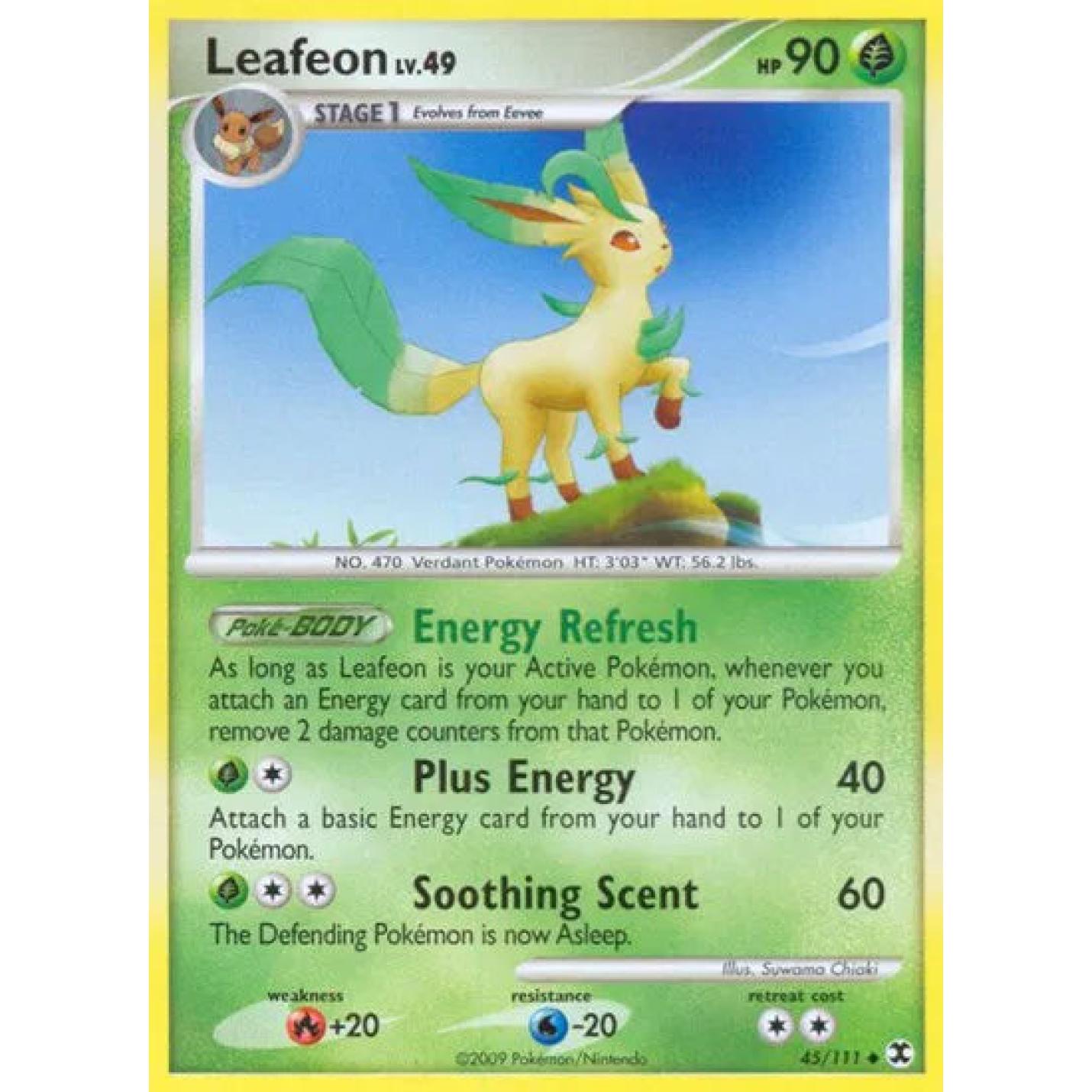 Leafeon Lv.49 45/111 - Rising Rivals - Normal