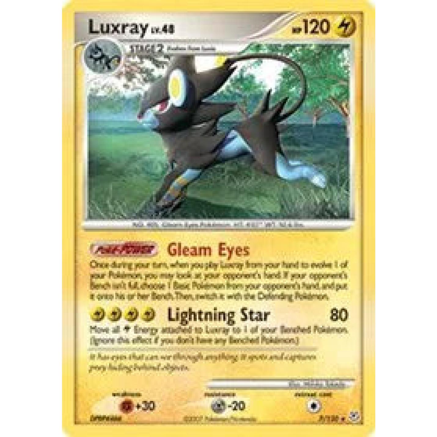 Luxray Lv.48 7/130 - Diamond & Pearl - Holofoil