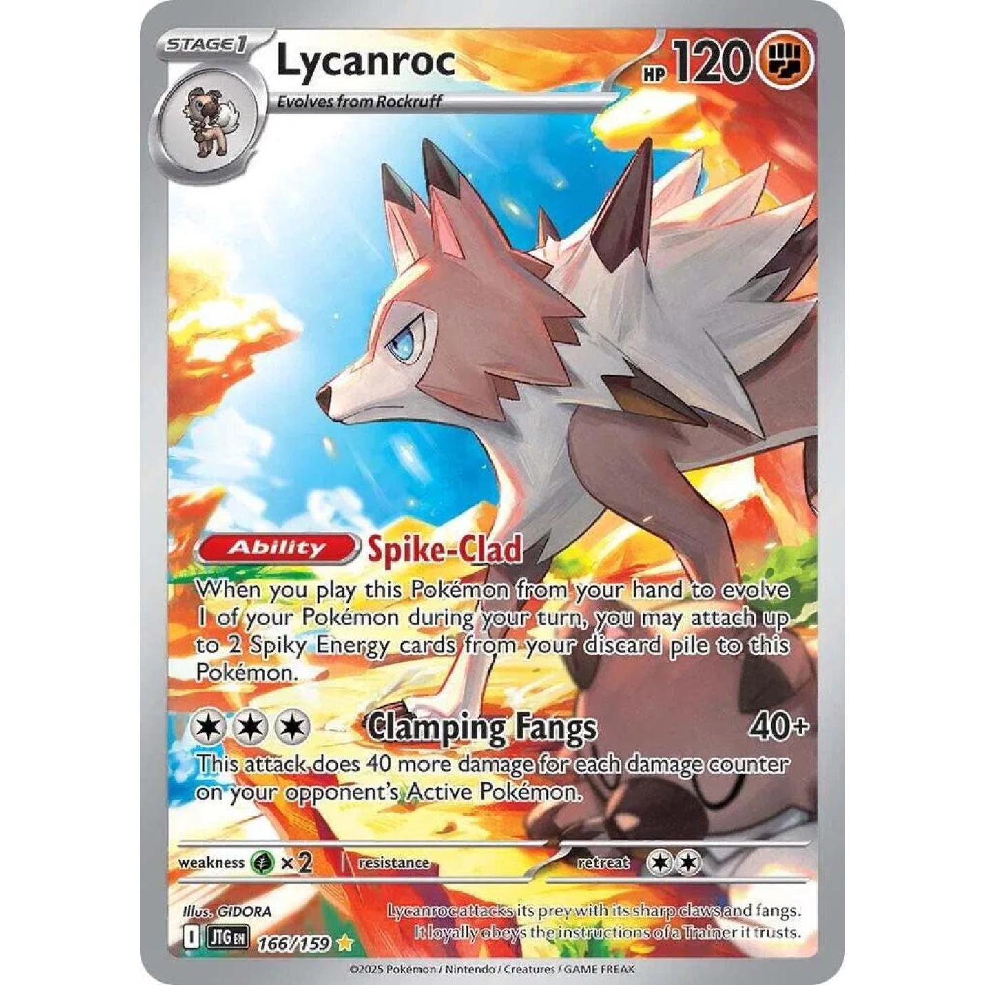 Lycanroc 166/159 - Journey Together - Holofoil