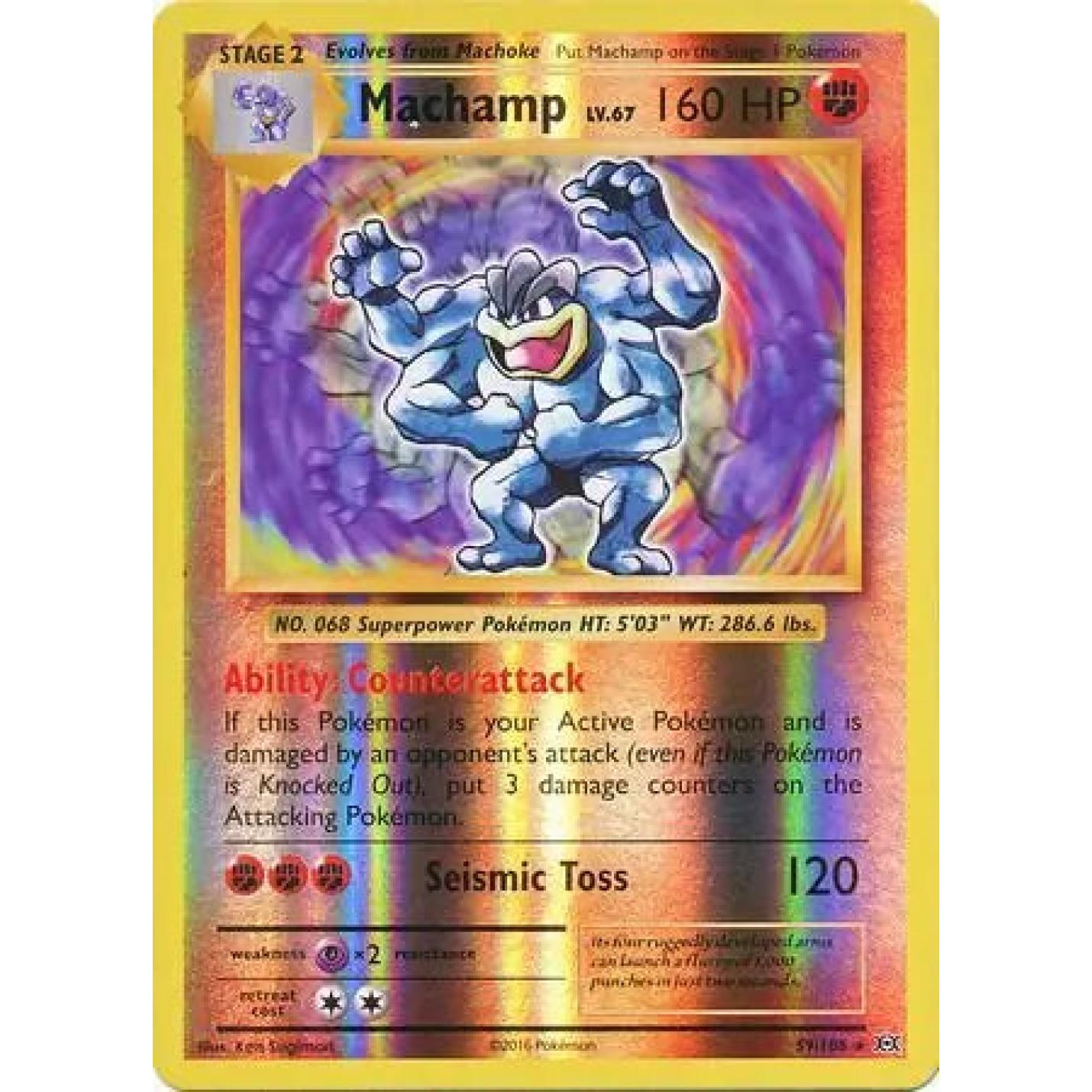 Machamp 59/108 - Evolutions - Reverse Holofoil