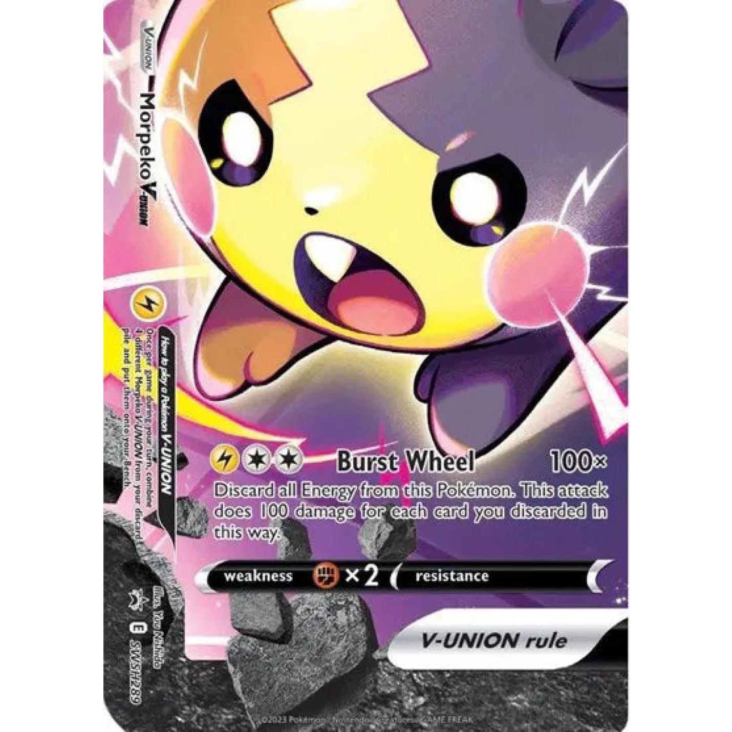 Morpeko V-UNION SWSH289 - Sword & Shield Promo - Holofoil
