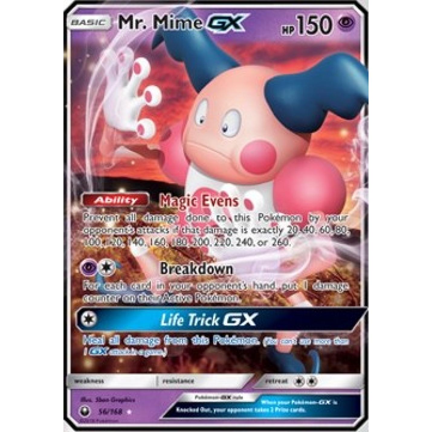 Mr. Mime GX 56/168 - Celestial Storm - Holofoil