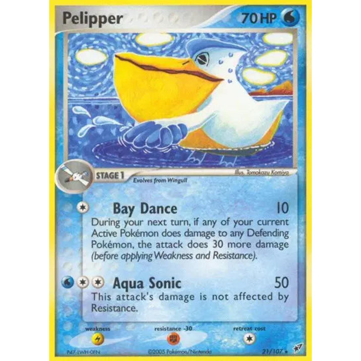 Pelipper 21/107 - EX Deoxys - Normal