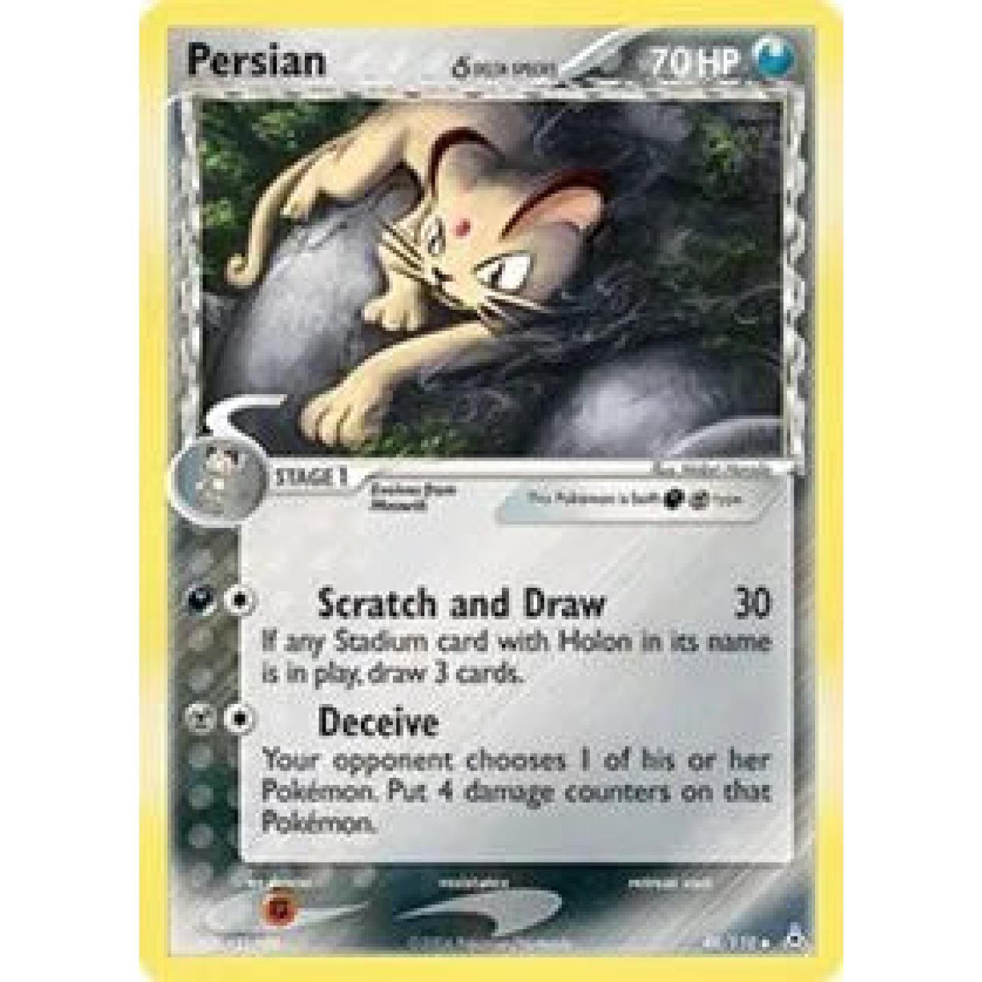 Persian (Delta Species) 48/110 - EX Holon Phantoms - Normal