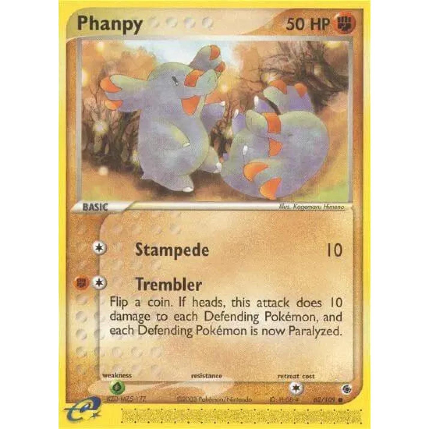 Phanpy 62/109 - EX Ruby & Sapphire - Normal