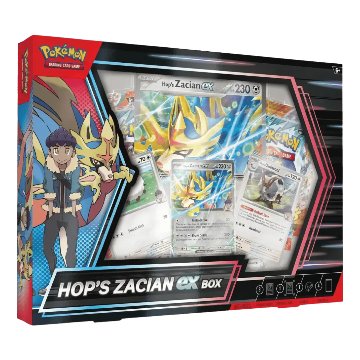 Pokémon Hops Zacian ex Box