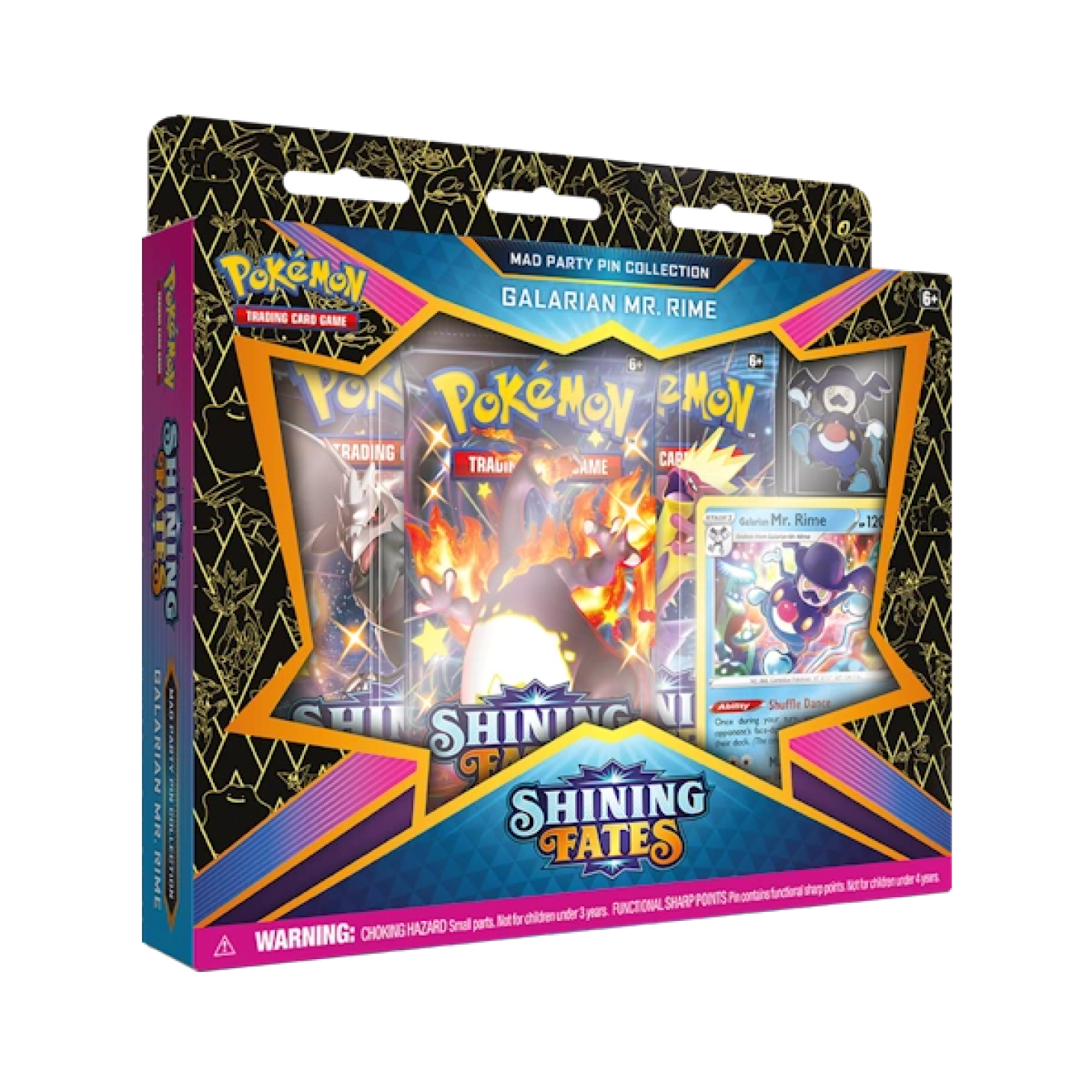 Pokémon Shining Fates: Galarian Mr. Rime Mad Party Collection