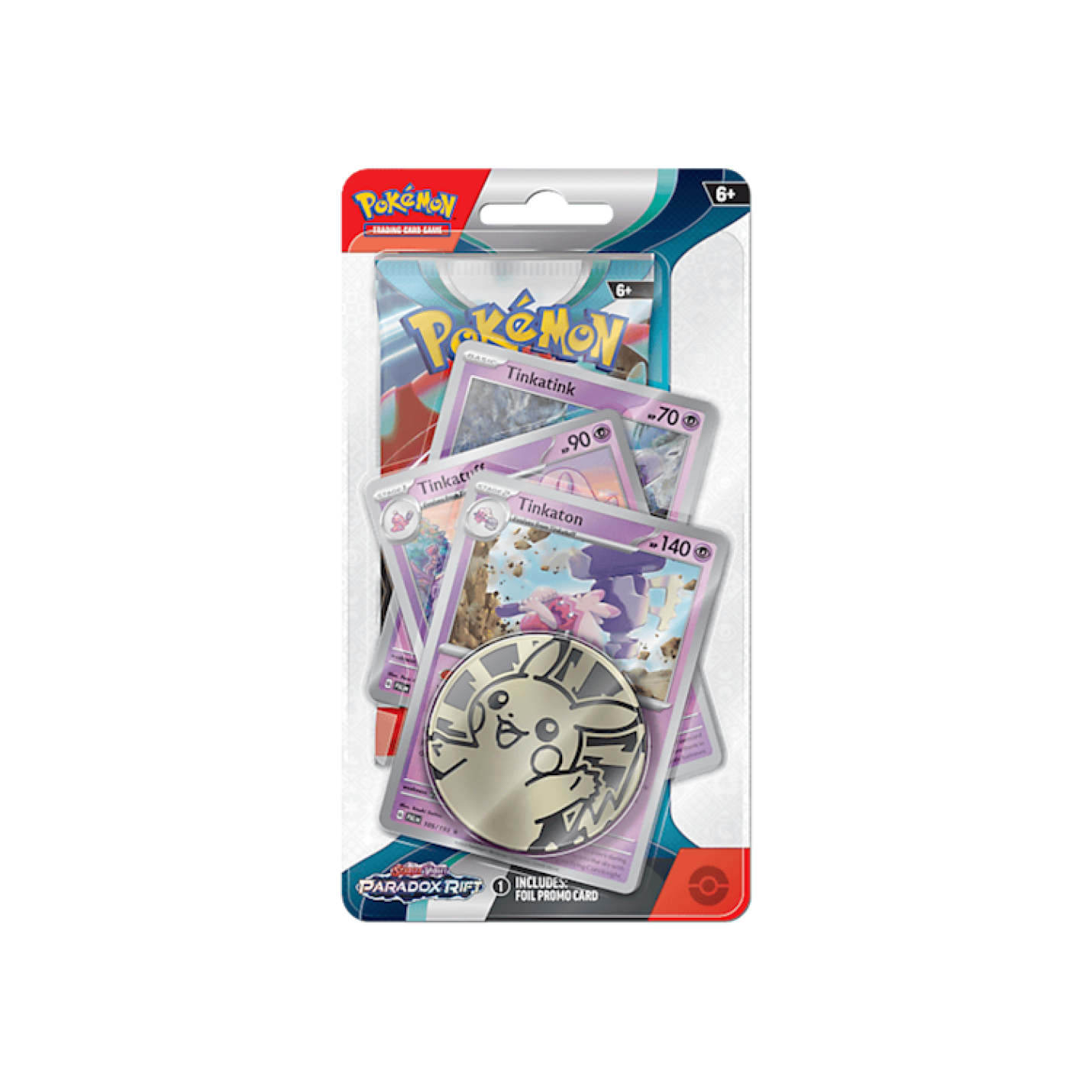 Pokémon Paradox Rift: Premium Checklane Blister - Tinkaton