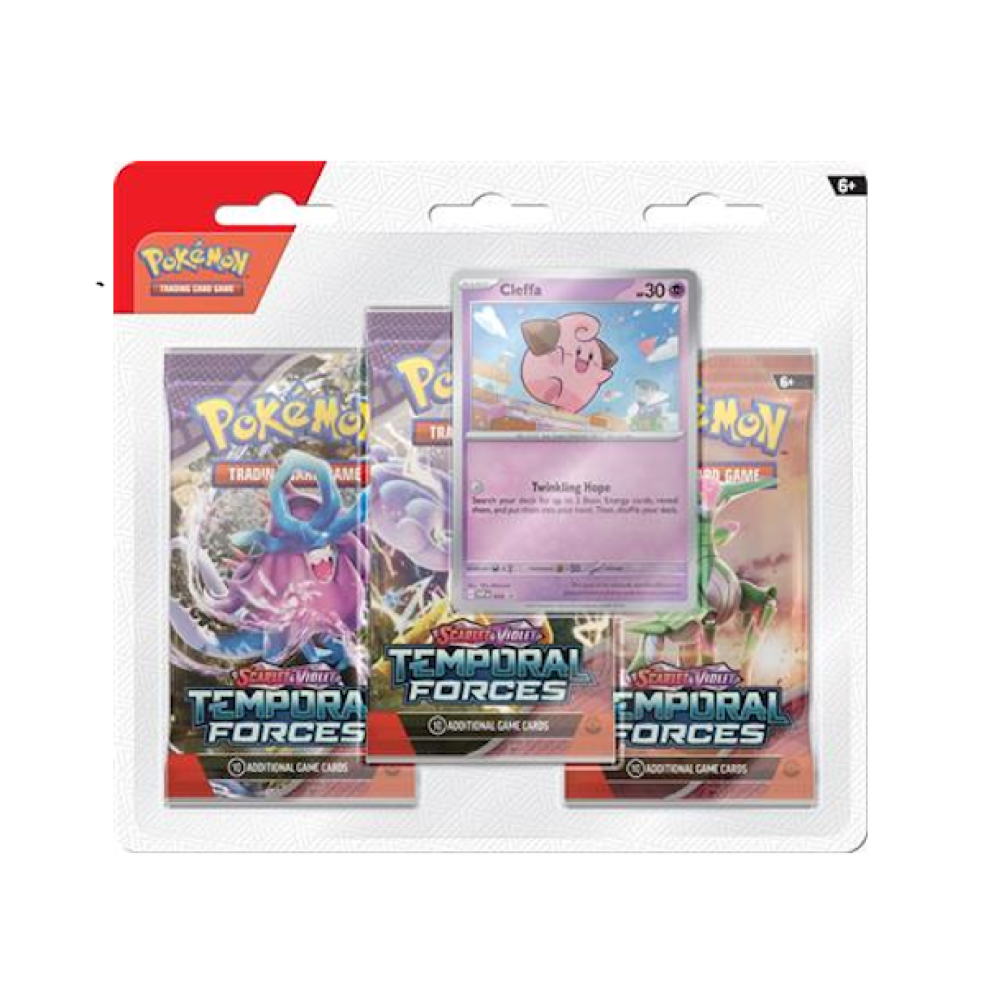 Pokémon Temporal Forces: 3-Pack Blister - Cleffa