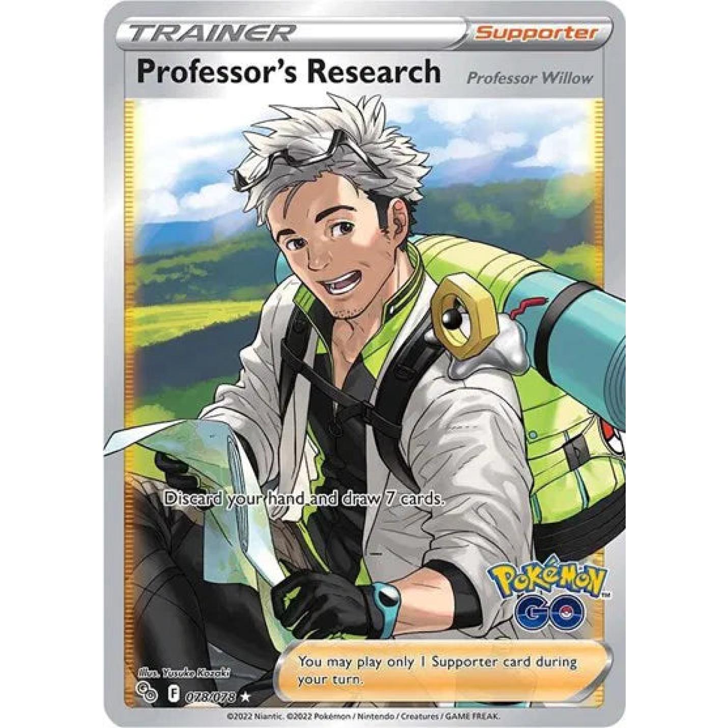 Professor's Research 078/078 - Pokemon Go - Holofoil