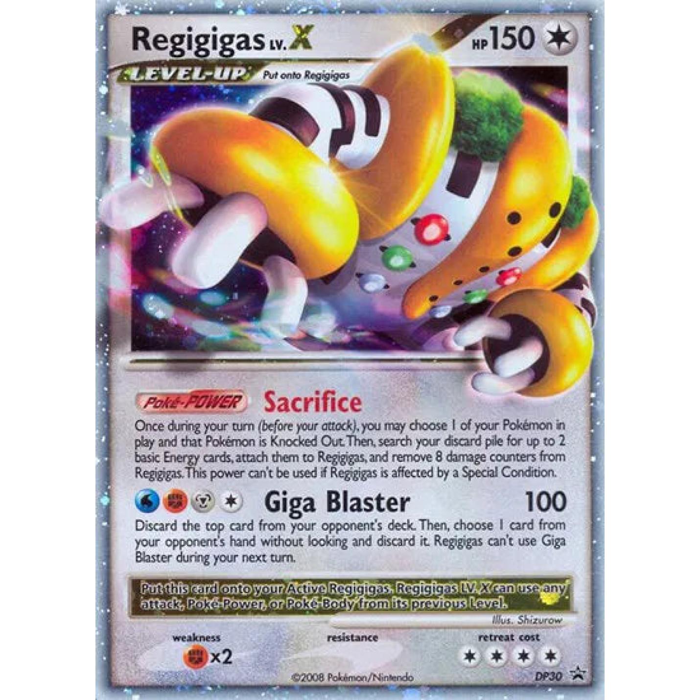 Regigigas Lv.X DP30 - Diamond and Pearl Promos - Holofoil