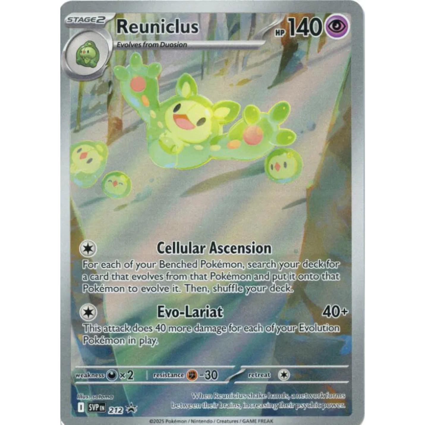 Reuniclus 212 - Scarlet & Violet Promo - Holofoil