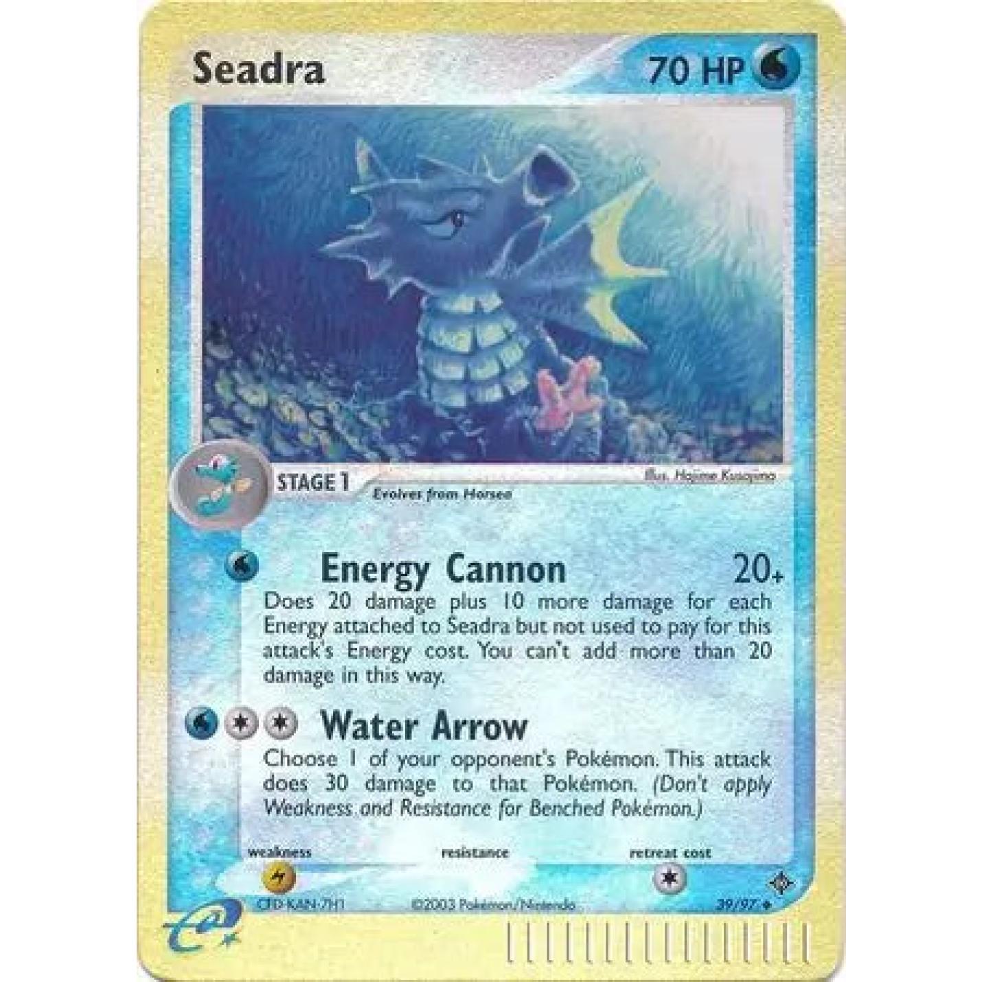 Seadra 39/97 - EX Dragon - Reverse Holofoil