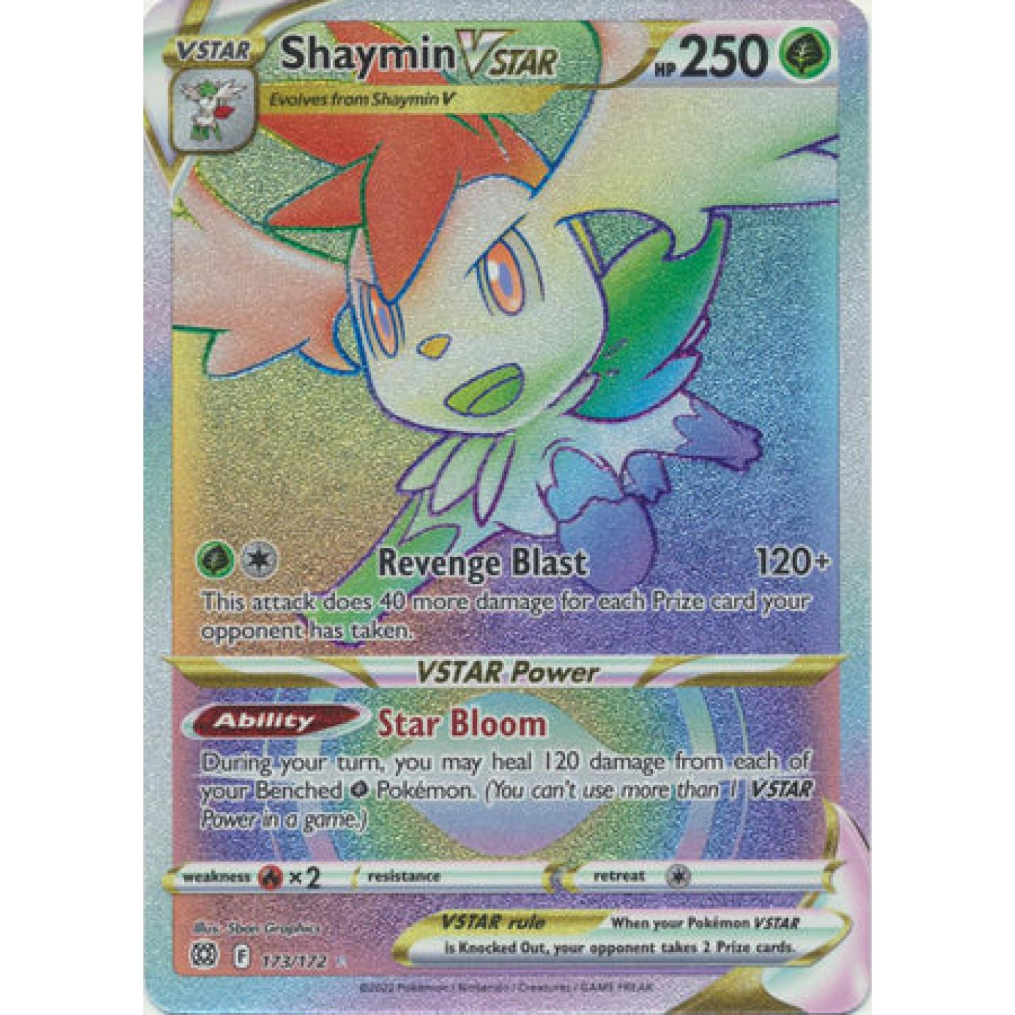 Shaymin VSTAR 173/172 - Brilliant Stars - Holofoil