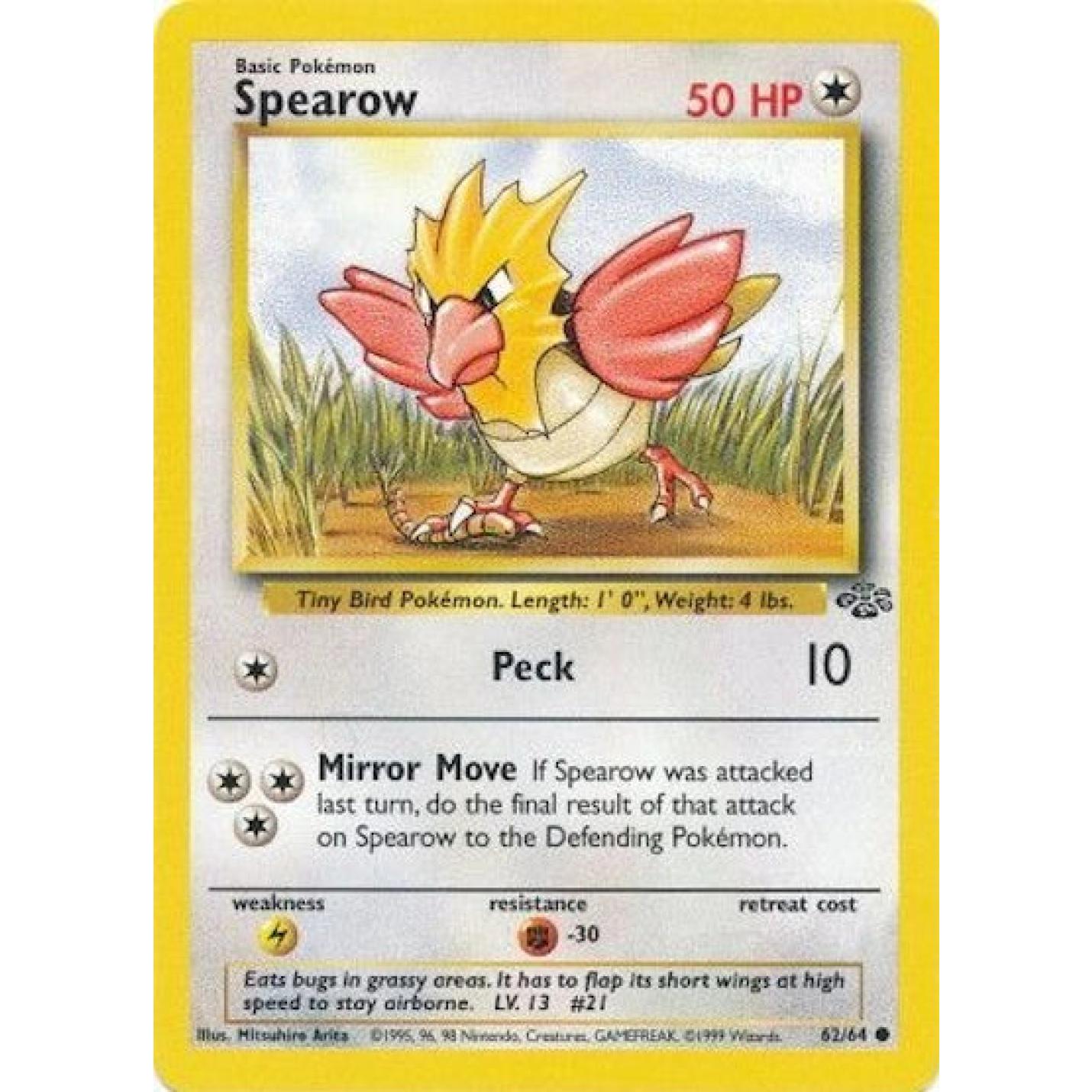 Spearow 62/64 - Jungle (Unlimited) - Normal