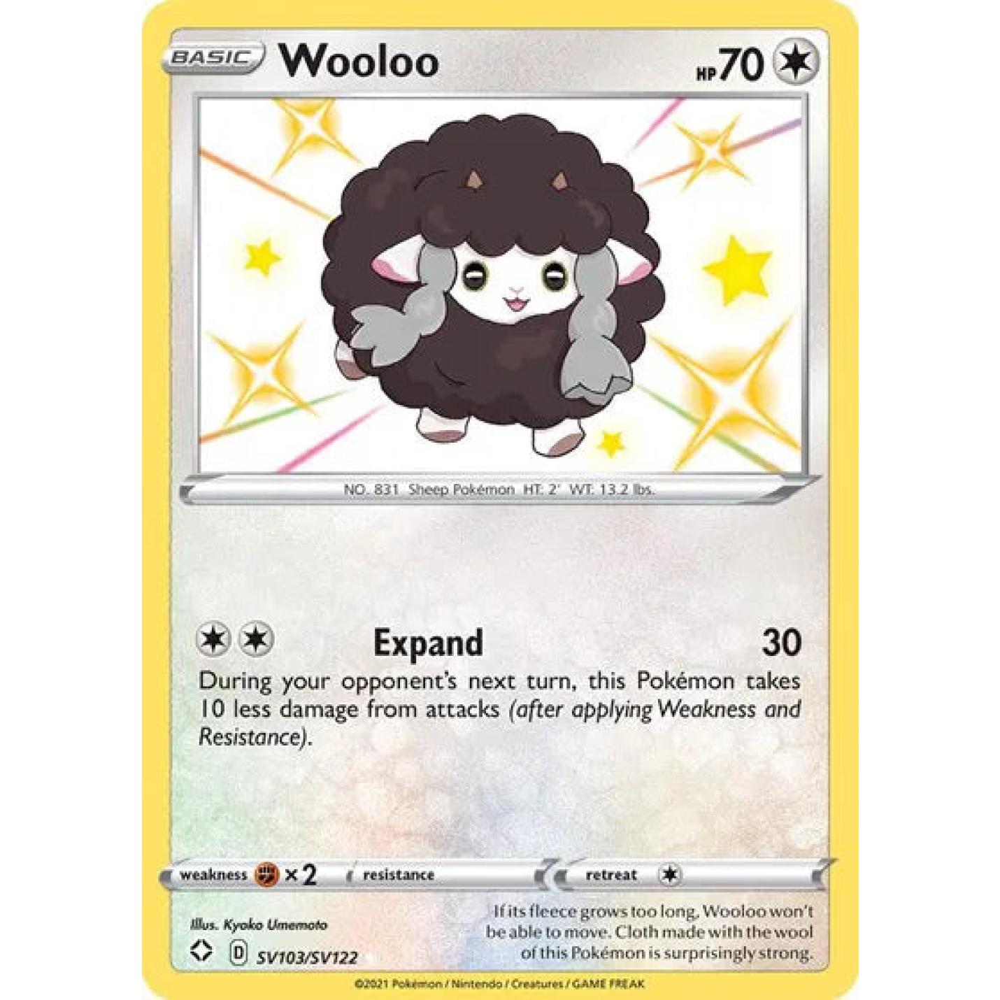 Wooloo SV103/SV122 - Shining Fates: Shiny Vault - Holofoil