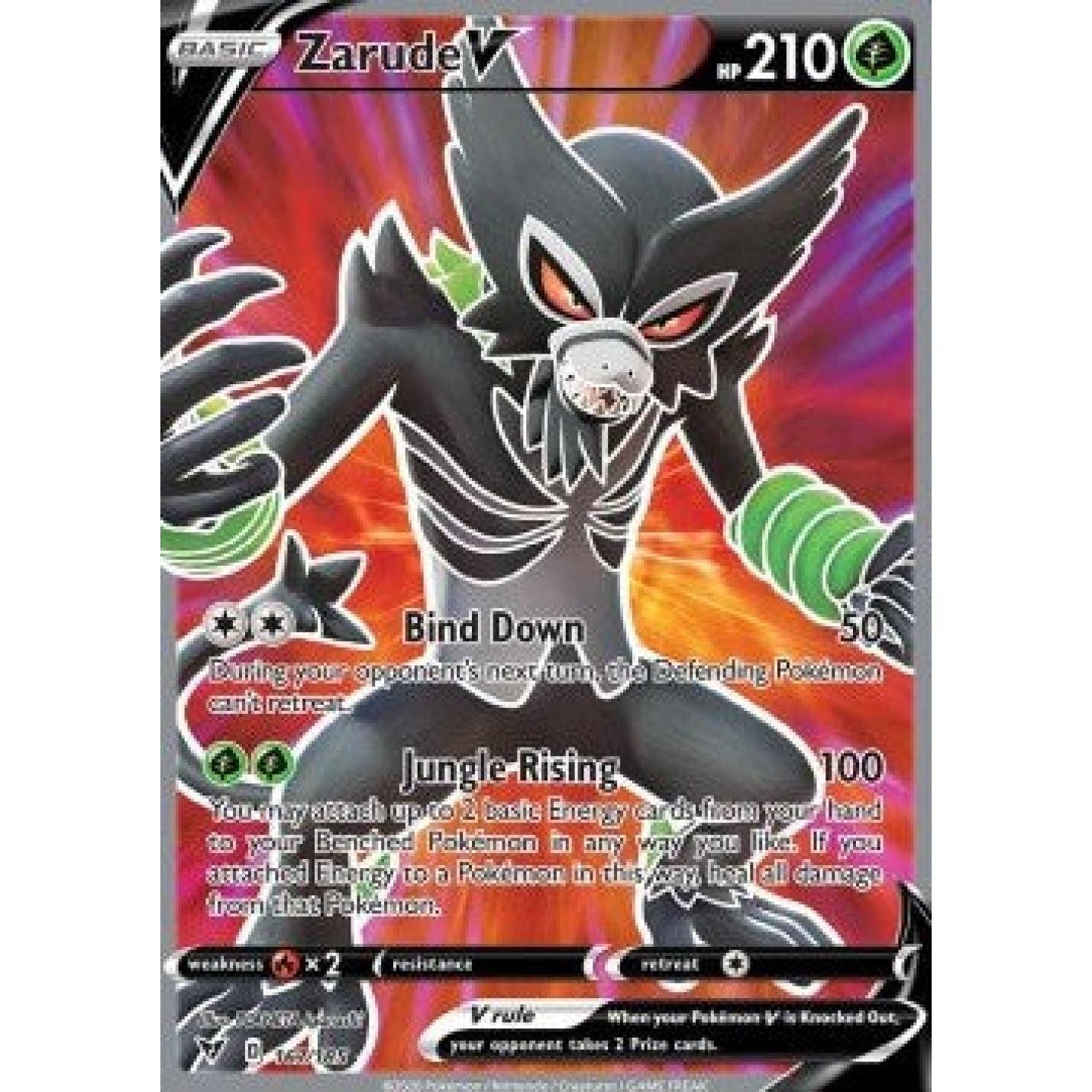 Zarude V 167/185 - Vivid Voltage - Holofoil