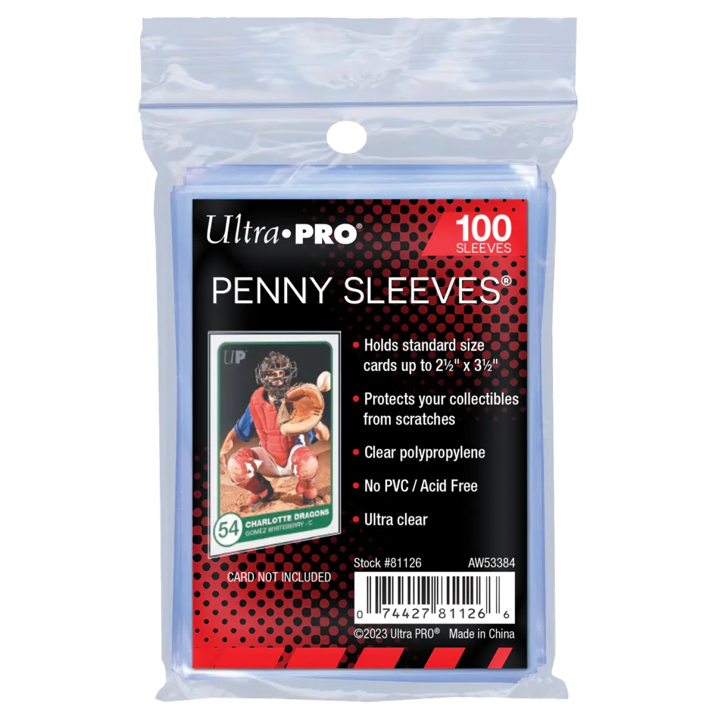 Ultra Pro - Soft Card Sleeves Case (100 stuks); Afbeelding: 2