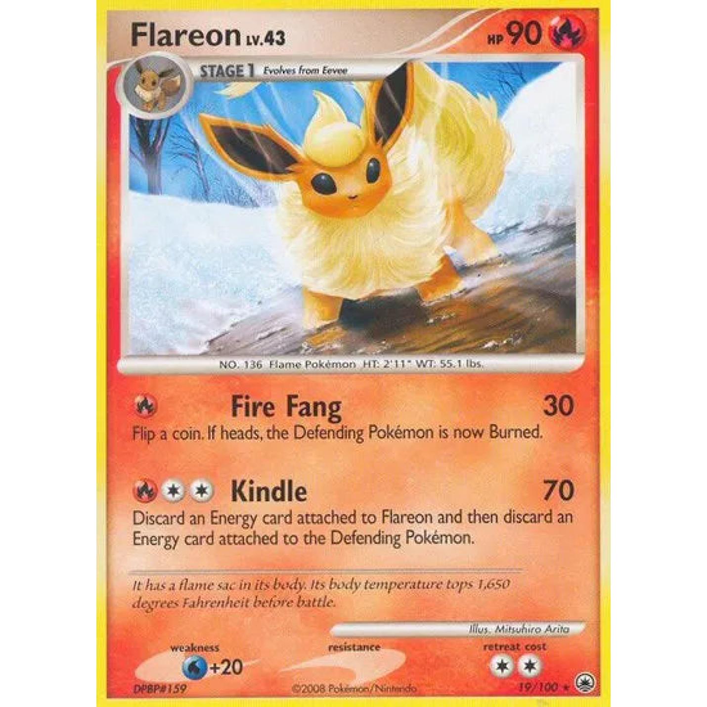 Flareon 19/100 - Majestic Dawn - Normal