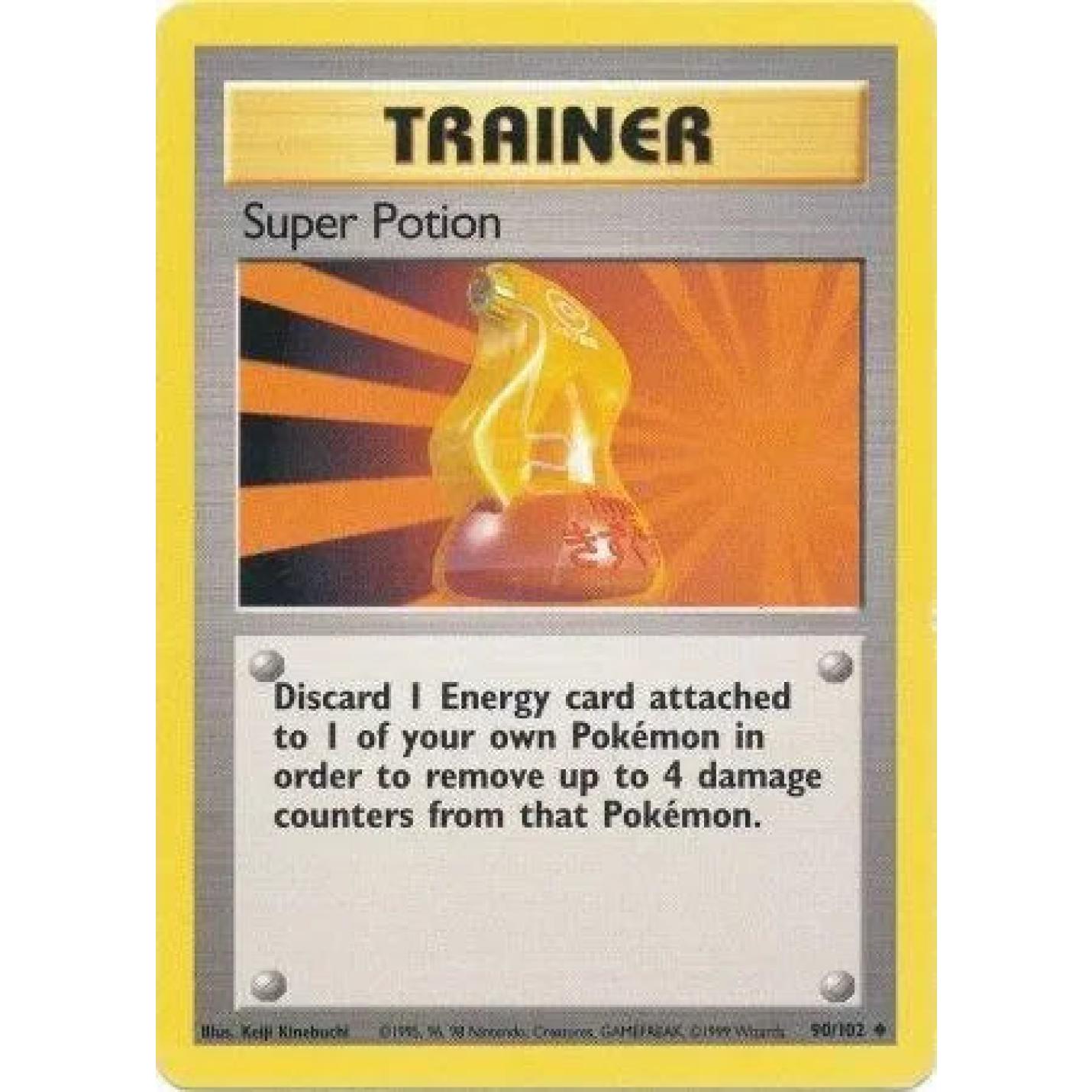 Super Potion 90/102 - Base Set (Unlimited) - Normal