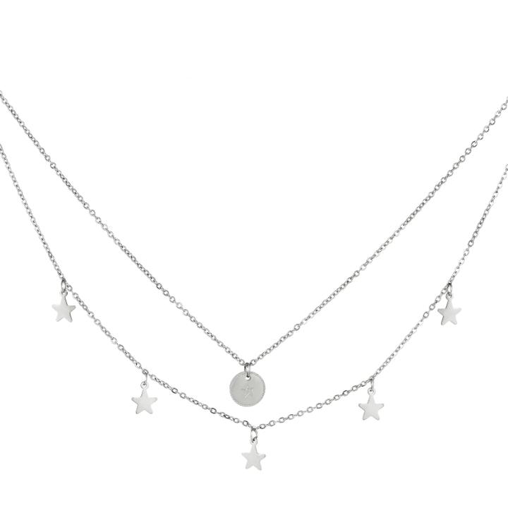 Roestvrij stalen ketting - Yehwang - Ketting - One size - Zilver