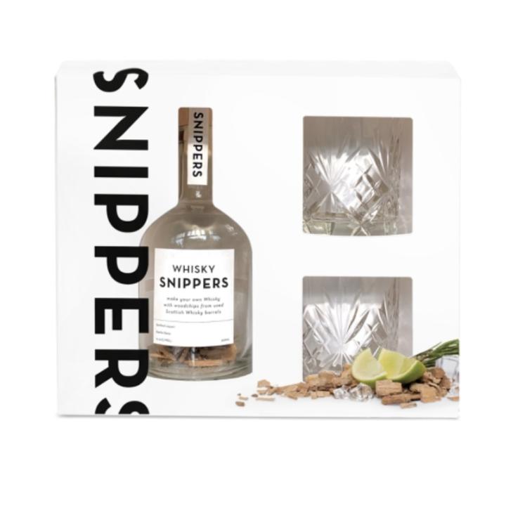 Snippers Geschenkbox Whisky 2 Glazen