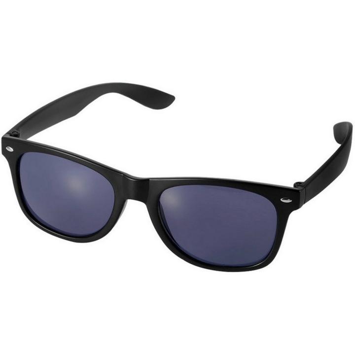 Hidzo Zonnebril Zwart - UV 400 - Zwarte Glazen