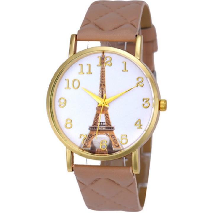 Eiffeltoren Horloge - Creme