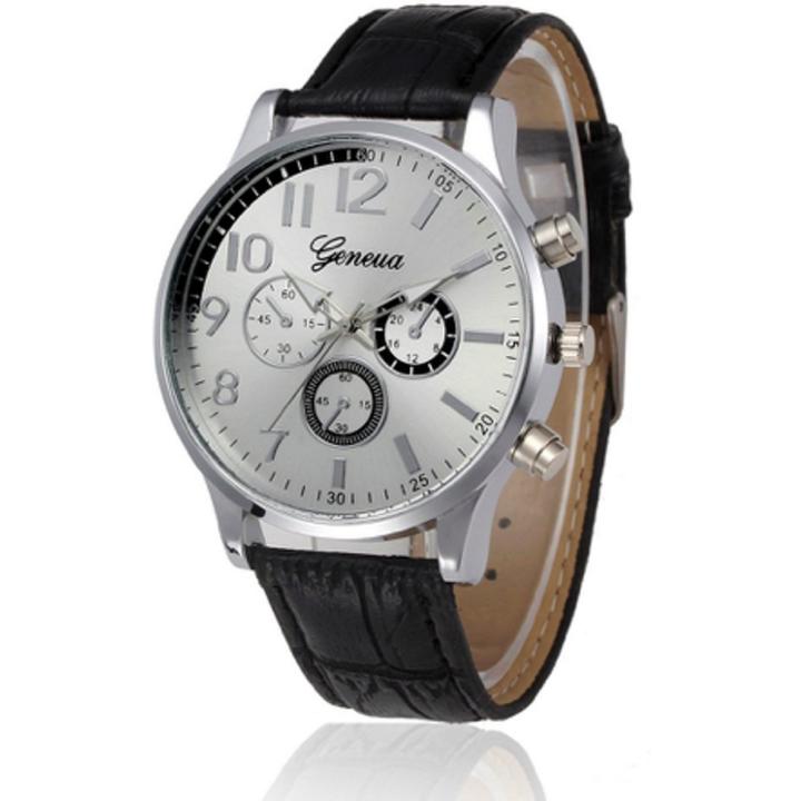 Hidzo Horloge Geekthink ø 37 mm - Zilver - Inclusief horlogedoosje