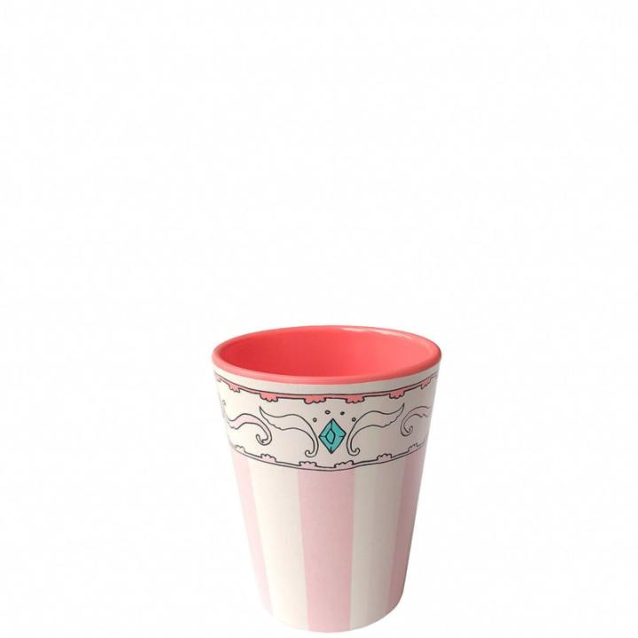 Jill - Beker 0,23 L - Koraalrood - Melamine