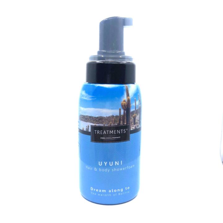 Treatments hair&body showerfoam Uyuni shampoo douchegel