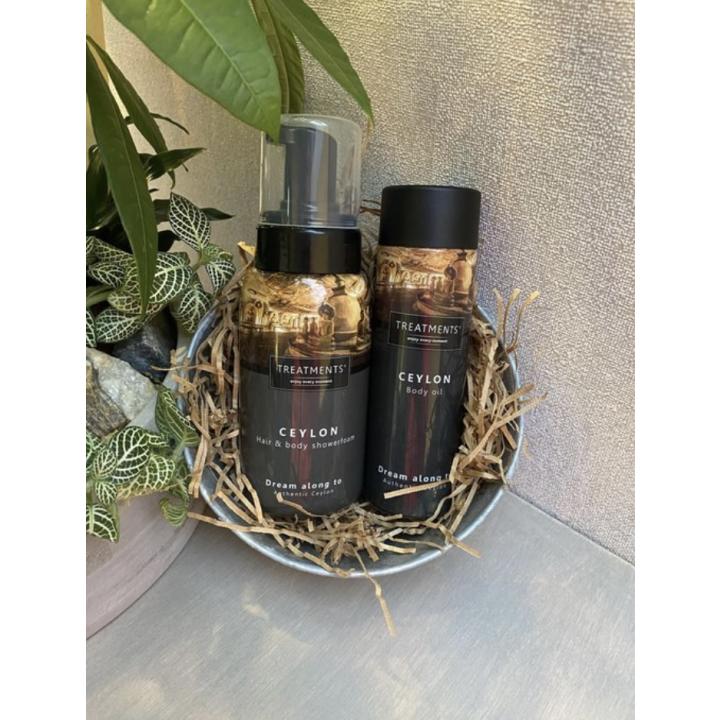 luxe treatments haar body massage ceylon CADEAUSET
