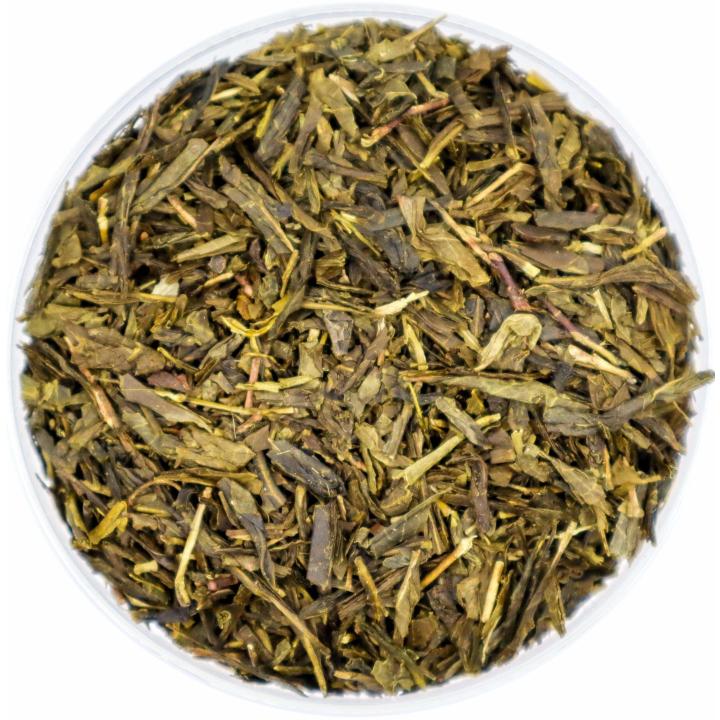 Earl Grey Green - Losse Thee - Groene thee met een natuurlijk smaak - 120 gram Amberpot