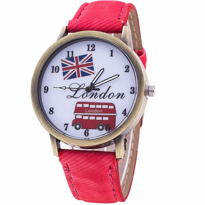 Hidzo Horloge London Ø 40 - Roze