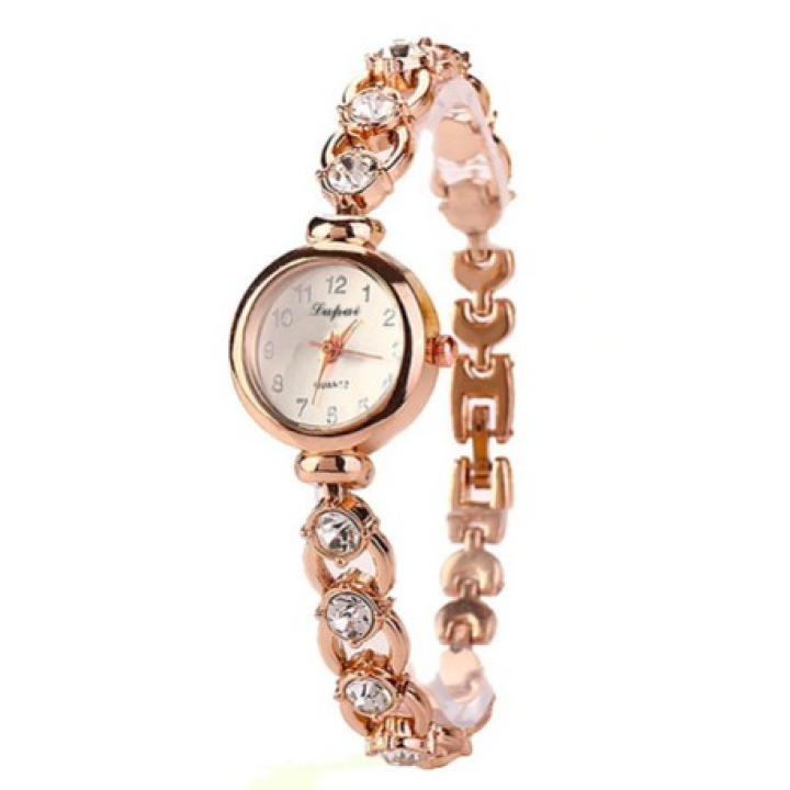 Hidzo Horloge LVPAI Quartz ø 25 mm - Goudkleurig - Staal