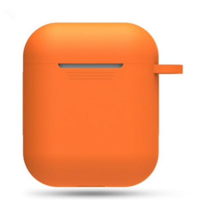 Hidzo hoes voor Apple's Airpods - Siliconen - Oranje