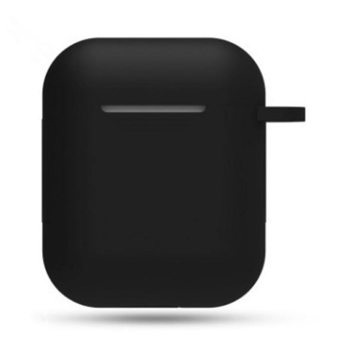 Hidzo hoes voor Apple's Airpods - Siliconen - Zwart