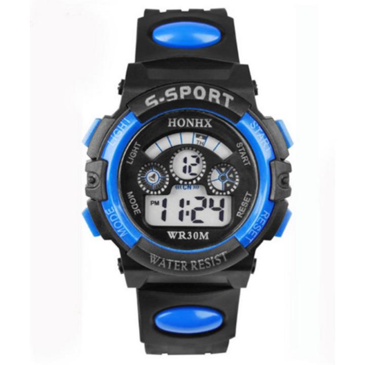 Kinderhorloge S-Sport Ø 30 mm - Blauw - Kunststof